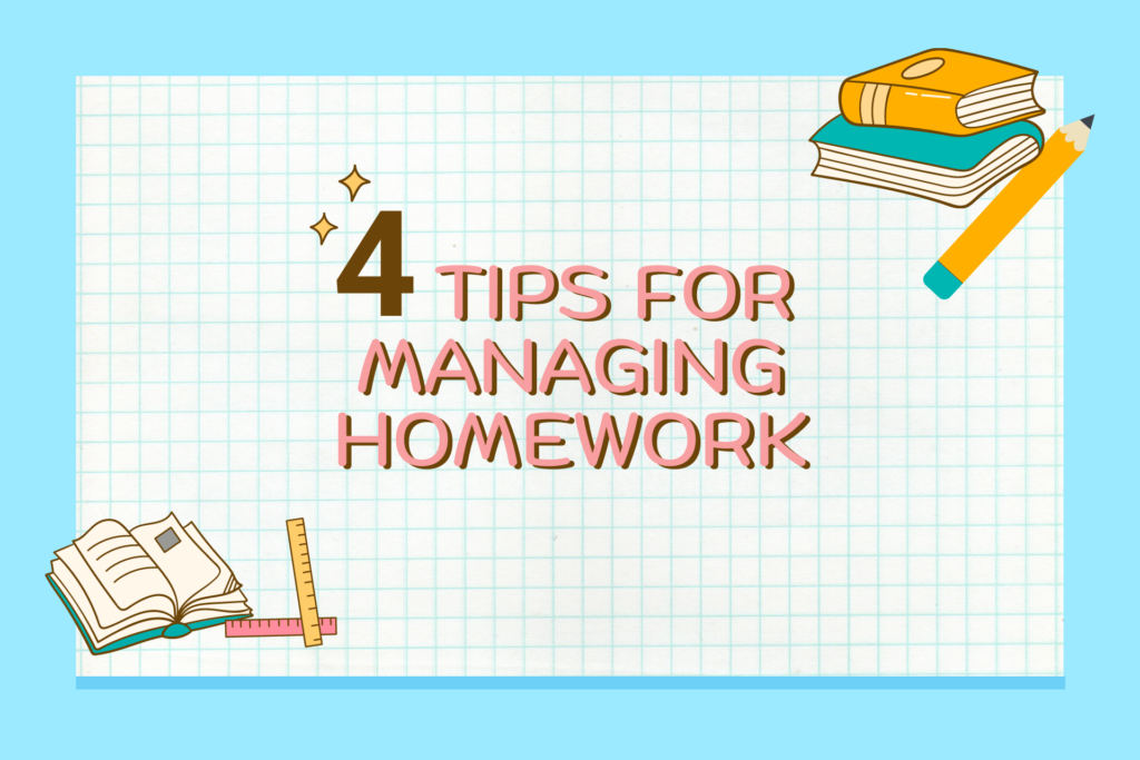 tips for managing homework